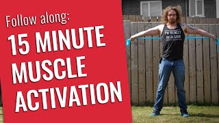 Muscle Activation Routine // Follow Along At Home!