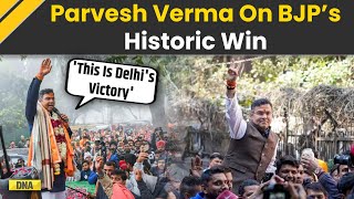 Delhi Election Result: BJP MLA Parvesh Verma Reacts After Defeating Arvind Kejriwal I Politics