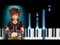 Kingdom Hearts - Dearly Beloved - Piano Tutorial