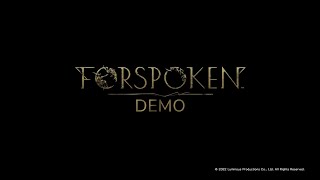 Forspoken Demo Gameplay [PS5 LIVE With Voice Audio]