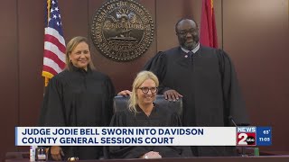 Judge Jodie Bell sworn into Davidson County General Sessions Court