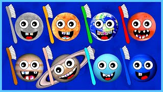 Planets Song for Baby | Planet Order for Kids | Brush Your Teeth Song | Baby Planet Rhymes