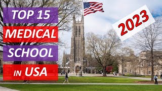 Top 15 Best Medical Schools in the USA in 2023 ... In Just ONE minute