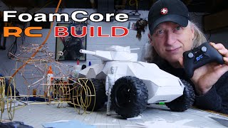 Epic FoamCore Six Wheeled RC Vehicle BUILD