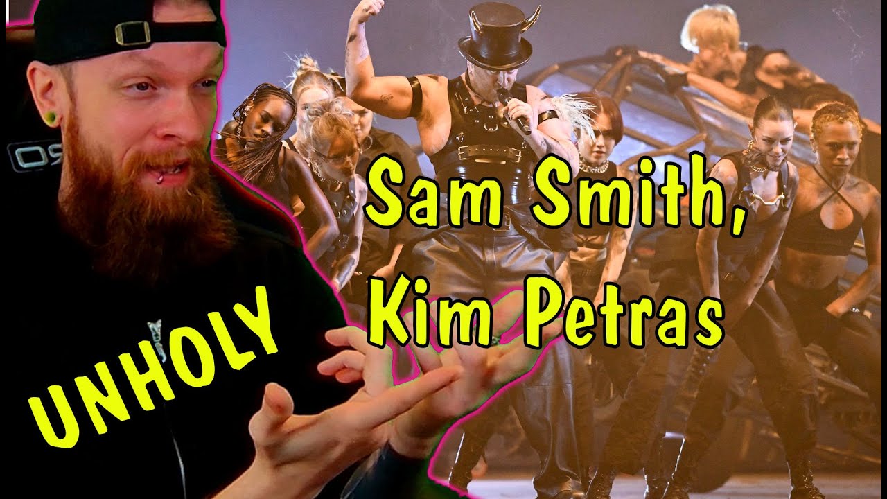 Sam Smith, Kim Petras Unholy Live At The BRIT Awards 2023 Reaction ...