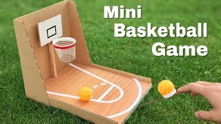 How to Make Amazing DIY Basketball Game at Home Out of Cardboard - Easy to Build