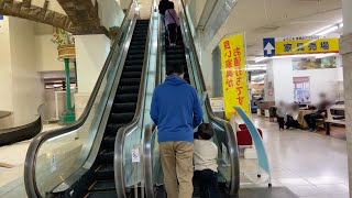 【Japanese Escalator】パワードーム半田・服部家具センター側・三菱エスカレーター