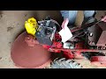 ADDING ENGINE OIL TO GRAVELY WALK BEHIND TRACTOR AND MAJOR BRUSH HOGGING