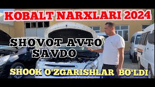 SHOVOT AVTO SAVDO KOBALT NARXLARI 2024