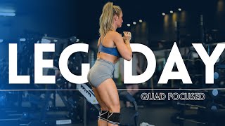 LEG DAY | full workout, form tips, chickfila run
