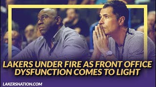 Lakers NewsFeed: Lakers Under Fire As Front Office Dysfunction Comes to Light in Recent ESPN Article