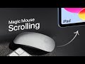 How to Scroll With a Magic Mouse on iPad