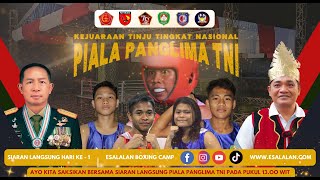 LIVE TINJU PIALA PANGLIMA TNI - Hari Ke Satu