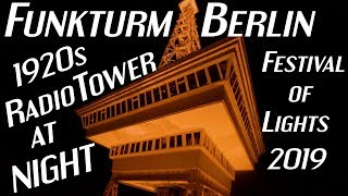 Funkturm at Night 💡Berlin Festival of Lights 2019💡 | FPV