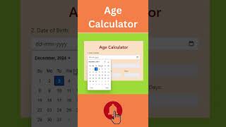 Calculate YOUR Age in SECONDS with JavaScript!