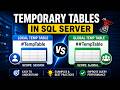 54 Temporary Tables in SQL Server | Local vs Global Temp Tables
