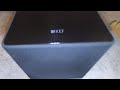 UNBOXING: KEF KUBE 12b Powered Subwoofer and quick review w/ Dreamedia Home Theater