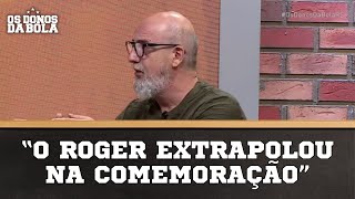 Ribeiro Neto falando sobre a comemoração do Roger no Grenal!