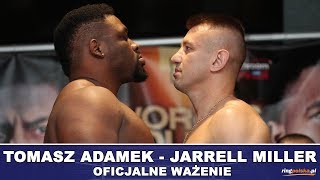 SZOK!!!! MILLER - 143, 79 KG, ADAMEK 102,97 KG / OFICJALNE WAŻENIE