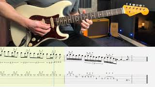 Epic Groovy Rock Guitar Solo in Bm  [ WITH TAB ]