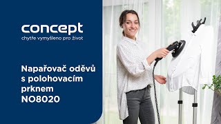 Napařovač oděvů s polohovacím prknem CONCEPT NO8020