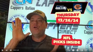 Seattle Seahawks vs Chicago Bears 12/26/24 NFL Picks \u0026 NFL Predictions week 17