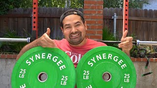 Synergee Bumper Plates 25lbs Review
