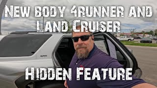 Hidden feature on the new 4Runner and Land Cruiser 2025