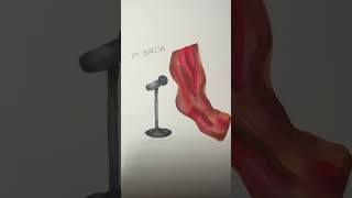 Bacon #art #youngartist #drawing #artist #funny #fyp