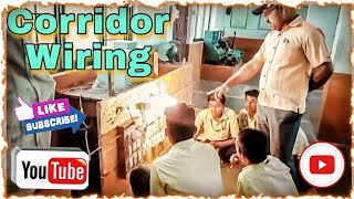 Simple Corridor Wiring # Unbelievable method of wiring # Subscribe channel👈...