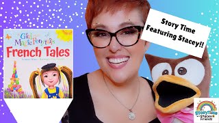 Kids Story Time: The Girl with the Magic Ponytails, French Tales, by Karen J Young