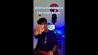 Anime Handsigns you must know | PART 1 | Infinite Domain