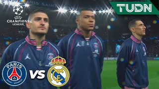 ¡RETUMBA el himno de la Champions! | PSG 0-0 Real Madrid | UEFA Champions League - 8vos | TUDN