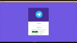 Flat UI Design Login Form In VB.NET | C# Using Guna Framework