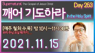 [★깨어기도하라2021] Praying in Tongues 211115 방언기도모임 매주 밤10시 월,화,수,목.대전 하늘소망교회 배용태목사