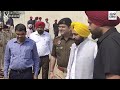 punjab cm bhagwant mann meets sangrur and patiala ssps at his sangrur residence