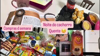 Ela ficou indignada!Compras da semana, noite do cachorro quente, banho do bob,nossa rotina 🎀