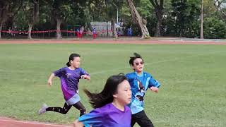 113.12.21高雄市東光國小運動會五年級女子組200M賽跑