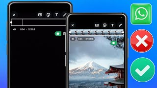 ဗီဒီယိုနှင့်ဓာတ်ပုံများပေးပို့သည့်အခါ WhatsApp အနက်ရောင်စခရင်ကိုဘယ်လိုပြင်မလဲ။