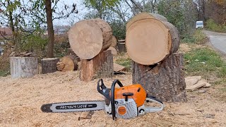 Stihl MS 441c with muffler mod