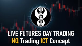 Give Away!!!!!!!LIVE FUTURES DAY TRADING - NQ Trading By ICT Concepts (20th Feb)