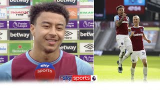 "I'm playing each game with a smile!" | Jesse Lingard reacts to West Ham's win over Tottenham