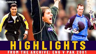 Trescothick & Yousuf Star in Final Over Thriller! | Classic ODI | England v Pakistan 2001 | Lord's