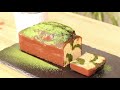 matcha pound cake recipe：抹茶パウンドケーキレシピ｜ohisama kitchen