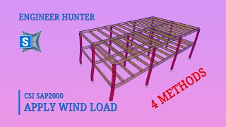 Apply Wind Load in SAP2000