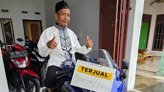 terjuaL yamaha r15 dibeli oleh simbah gaul mbah jamiin yan dari pulung rejo lampung timur,josss..