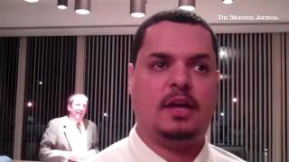 @Angel5Jr explains We Are Lorain #TheSteelCity shirts for City Council