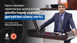 Kamu Bankaları Reklamlarıyla Ayakta Tutulan Gündüz Kuşağı Yayınları Utanç Verici | Mehmet Emin Ekmen