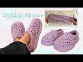 Quick Crochet Slippers! So chunky ☁