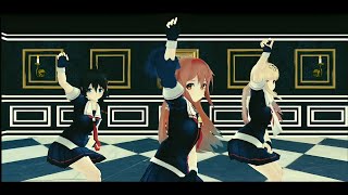 【MMD艦これ】echo　白露+時雨+夕立